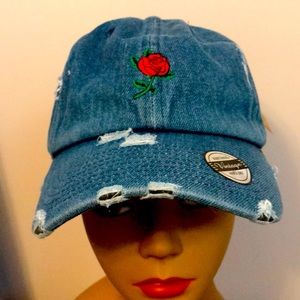 Cute baseball cap. Distressed